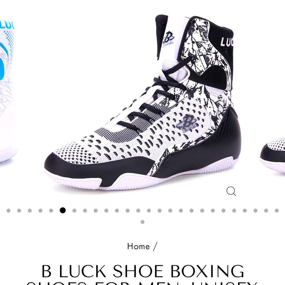 B Luck Boxing Shoes.